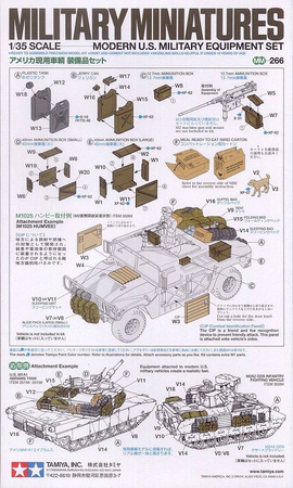 Tamiya 35266 Modern U.S Military Equioment