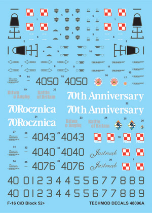 Techmod 48096 F-16C/D
