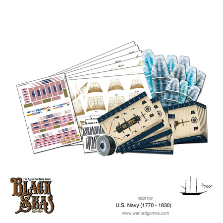 Black Seas US Navy Starter (1770-1830) - okręty Amerykańskie