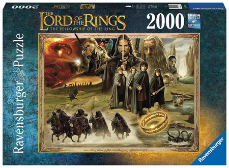 Puzzle 2000 Władca Pierścieni: Drużyna Pierścienia