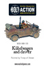 Bolt Action German Kubelwagen