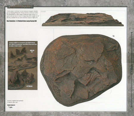 Battlefield in a Box BB642 Extra Large Rocky Hill Mars / wzgórze