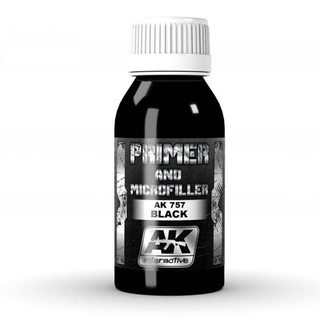 AK-757 Primer and Microfiller - Black