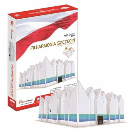 Puzzle 3D 98 el. Filharmonia Szczecin