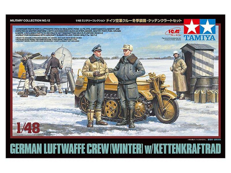 Tamiya 32412 German Luftwaffe Crew(Winter) w Kat.