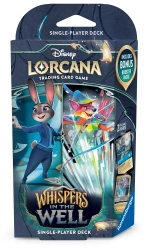 Disney Lorcana Whispers in the Well Steel & Sapphire - On The Case - Judy Hopps & Robin Hood