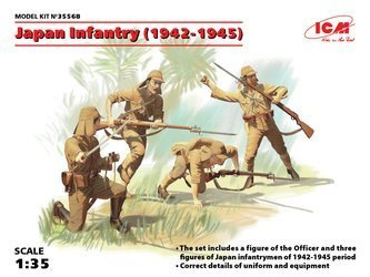ICM 35568 Japan Infantry (1942-1945)