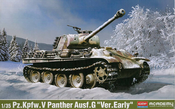 Academy 13529 Pz.Kpfw.V Panther Ausf.G "V. early" model plastikowy do sklejenia i pomalowania