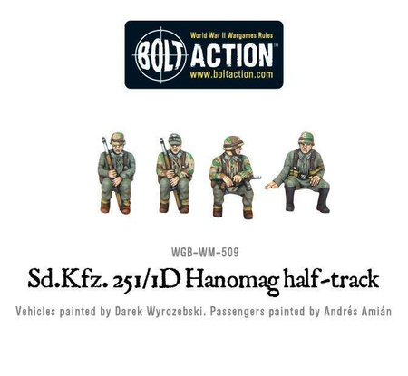 Bolt Action Sd.Kfz 251/1 ausf D Hanomag