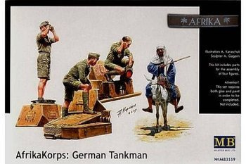 Master Box 3559 Afrika Korps: German Tankman