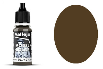 Farba Vallejo Model Color 117 70740 Camuflage Middle Brown