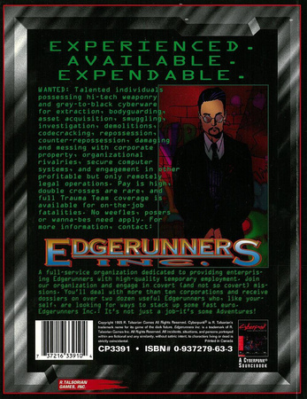 Cyberpunk RPG Edgerunners Inc.