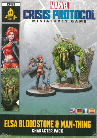 Marvel Crisis Protocol CP186 Elsa Bloodstone & Man-Thing