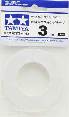 Tamiya 87178 3mm Masking Tape for Curves 
