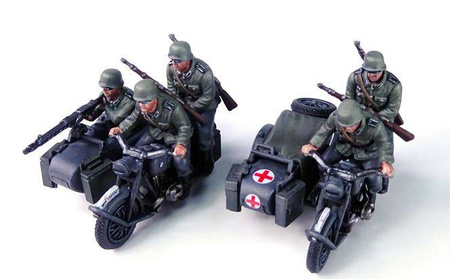 Rubicon Models 280051 German Motorcycle BMW R75 with Sidecar