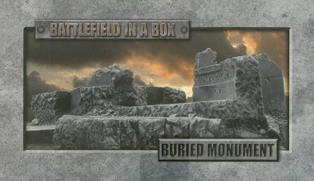 Battlefield in A Box BB554 Gothic Buried Monument