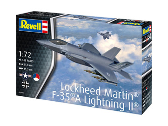 Revell 03799 F-35A Lightning II Lockheed Martin model plastikowy do sklejenia i pomalowania