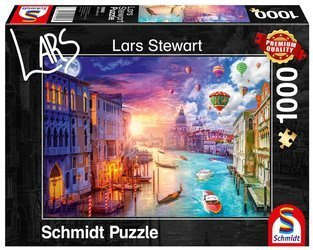 Puzzle 1000 Lars Stewart Wenecja (Schmidt)