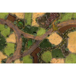 Kraken Gaming Mat Meadows Creek 44"x60" 112x152 cm