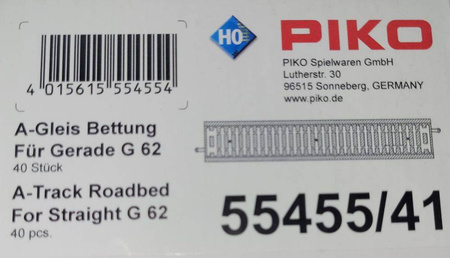 Piko 55455/41 Nasyp podkład pod tor G62 1 sztuka