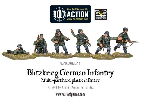 Bolt Action WWII Blitzkrieg German Infantry