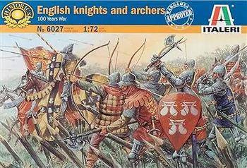Italeri 6027 English knights and archers