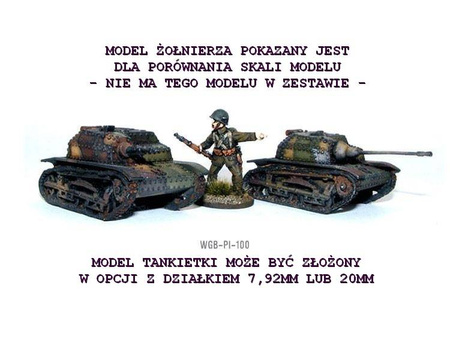 Bolt Action Polish TKS Tankette / Tankietka