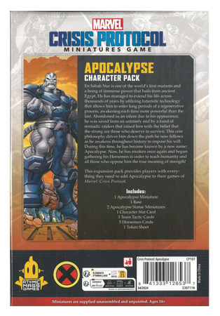 Marvel Crisis Protocol CP107 Apocalypse Character Pack