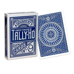 Bicycle Tally-Ho Circle Back Niebieskie - talia kart