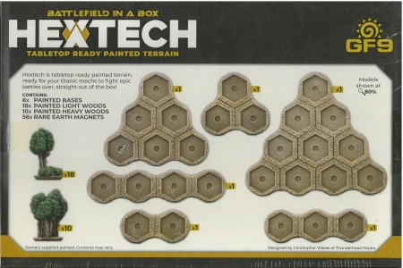 Battlefield in A Box HexTech HEXT14 Summer Light & Heavy Woods / drzewa