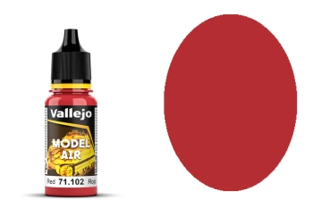 Farba Vallejo Model Air 71102 Red RLM 23