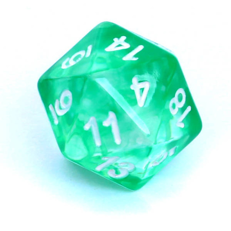 Zestaw kości REBEL RPG - Nebula - Zielone