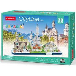 Puzzle 3D 178 el. Bavaria City Line