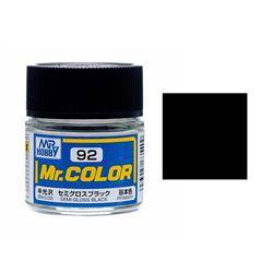 Mr. Color C92  Semi-Gloss Black