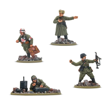 Bolt Action German Veteran Infantry HQ