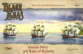 Black Seas Spanish Navy 3rd Rates of Renown - okręty 1:700