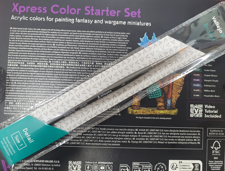 Vallejo 72209 Fantasy Color Series Xpress Color Starter Set