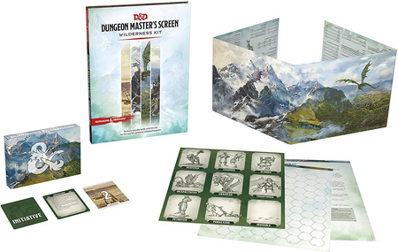 Dungeons&Dragons Dungeon Master's Screen Wilderness Kit - ekran