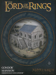 Middle-Earth Strategy Battle Game Gondor Mansion sceneria