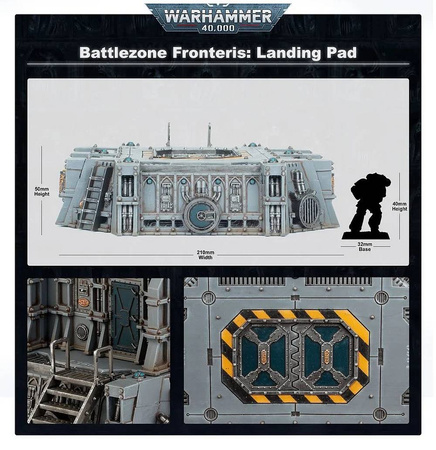 Warhammer 40.000 Battlezone Fronteris Nachmund - zestaw scenerii