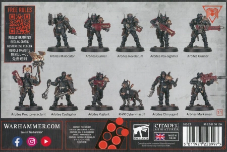 Kill Team Adeptus Arbites Exaction Squad