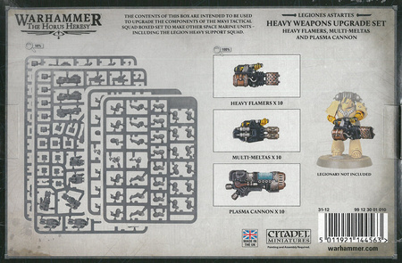 Horus Heresy Heavy Weapons Upgrade Set Flamers