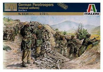 Italeri 6134 German Paratroopers -Tropical Uniform