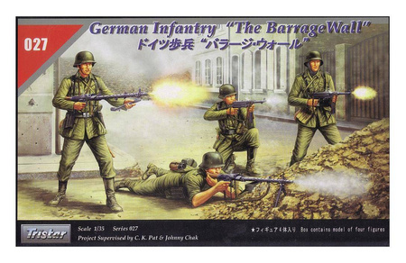 Tristar 35027 German Infantry 'The Barrage Wall'