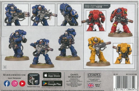 Space Marines Eradicator Squad