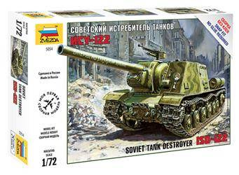 Zvezda 5054 Soviet Tank Destroyer ISU-122