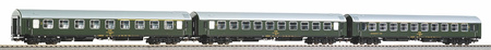 Piko 58247 Kolejka Zestaw 3 wagonów pasażerskich Y, CSD ep. IV
