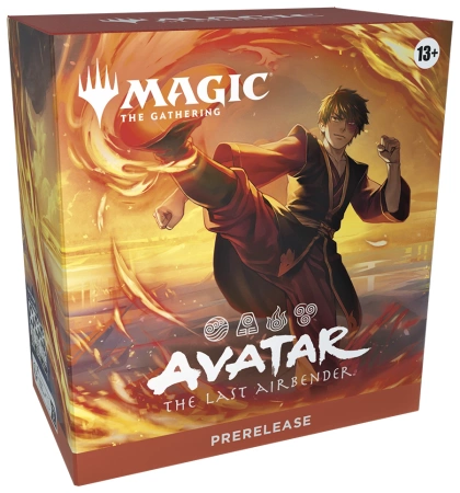 Magic The Gathering Karnet Prerelease Avatar The Last Airbender Zuko CZERWONY