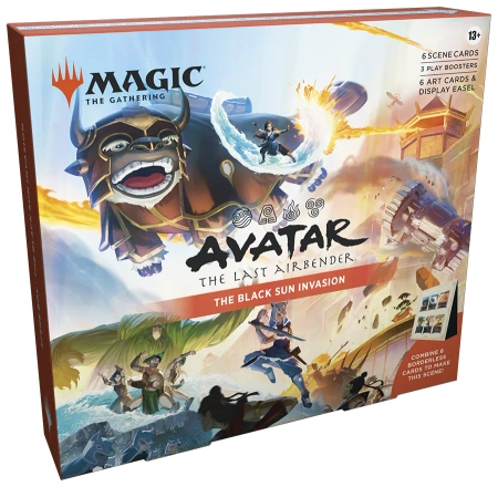 Magic: The Gathering Universes Beyond Avatar The Last Airbender Scene Box The Black Sun Invasion