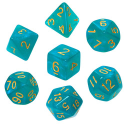 Komplet kości RPG Kamienie Księżycowe Jaspis